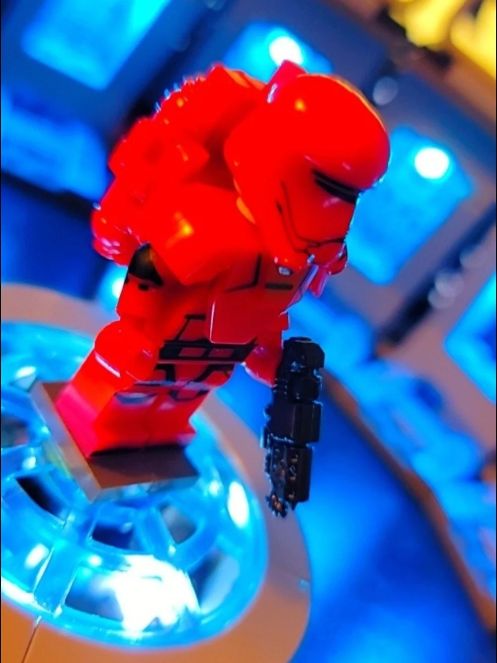 Star Wars Sith Flame Trooper Minifigure Lego Compatible